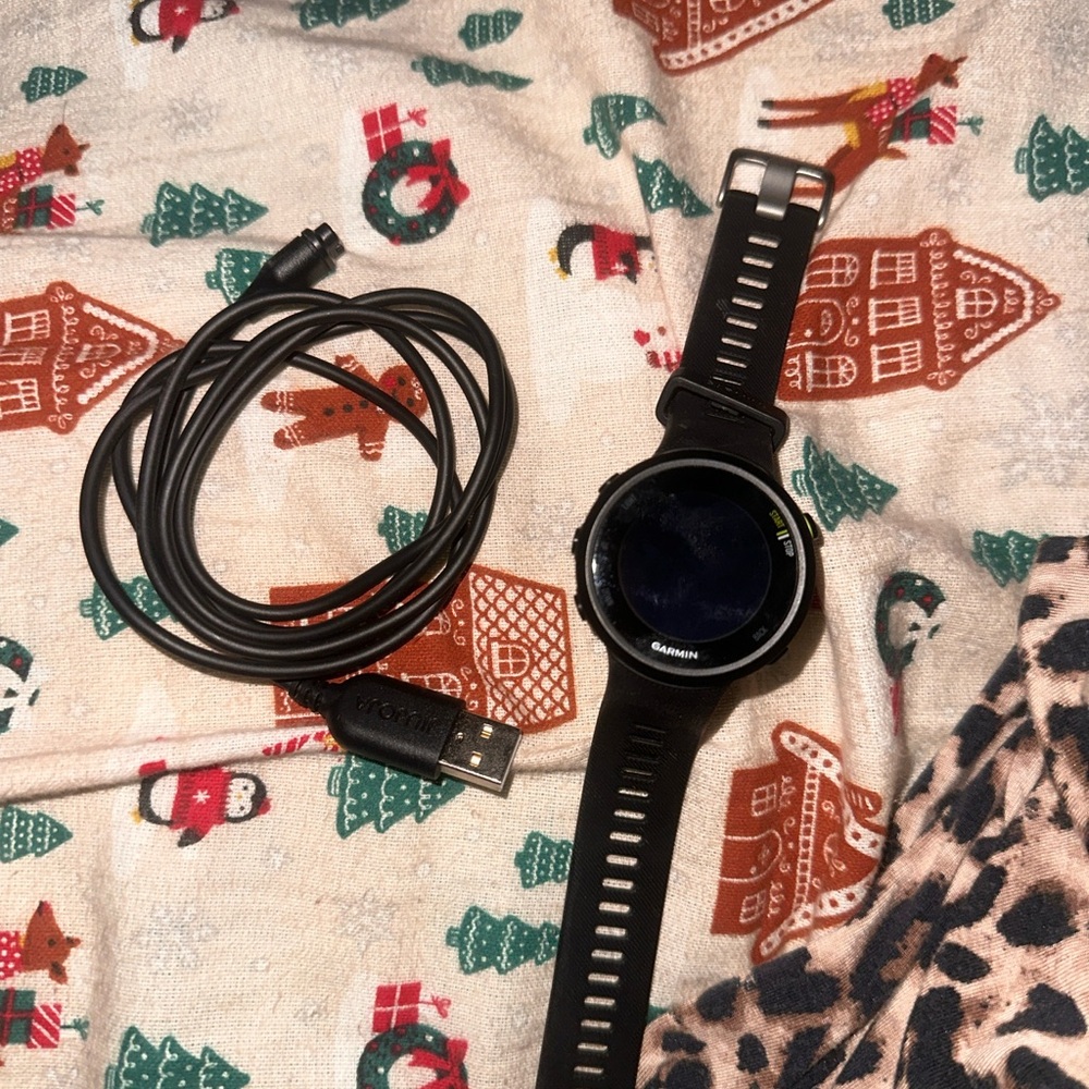 Garmin Black USB Charging Cable
